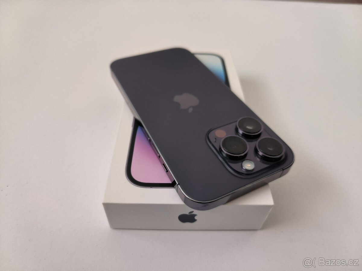 apple iphone 14 PRO 128gb Purple / Batéria 89%