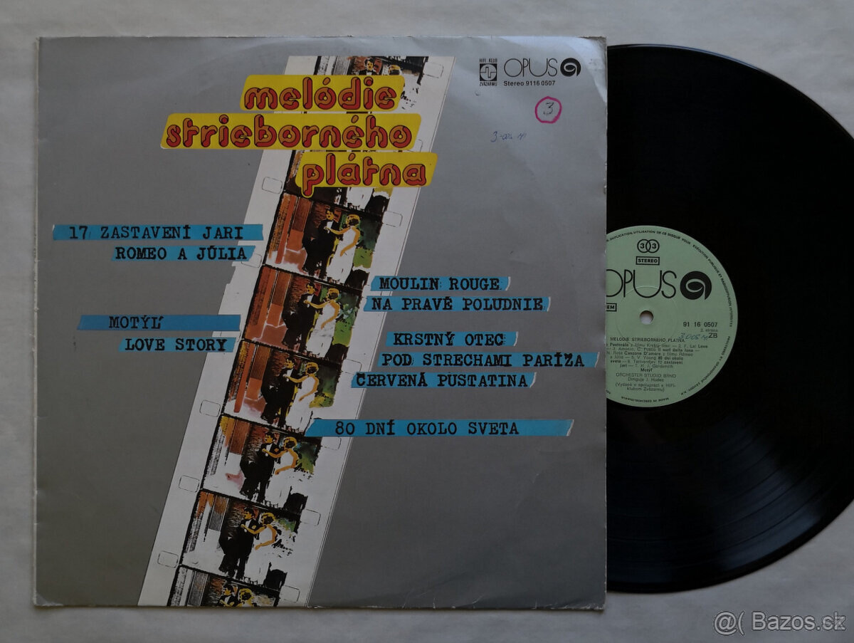 LP Studio Orchestra Brno - Melódie Strieborného Plátna