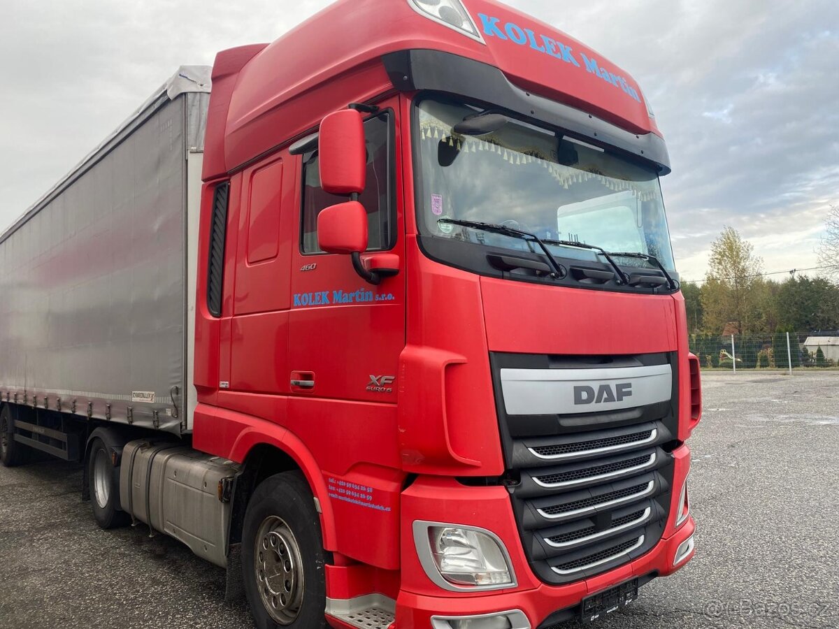 Prodáme tahač DAF XF 460, rok: 06/2016, standart,