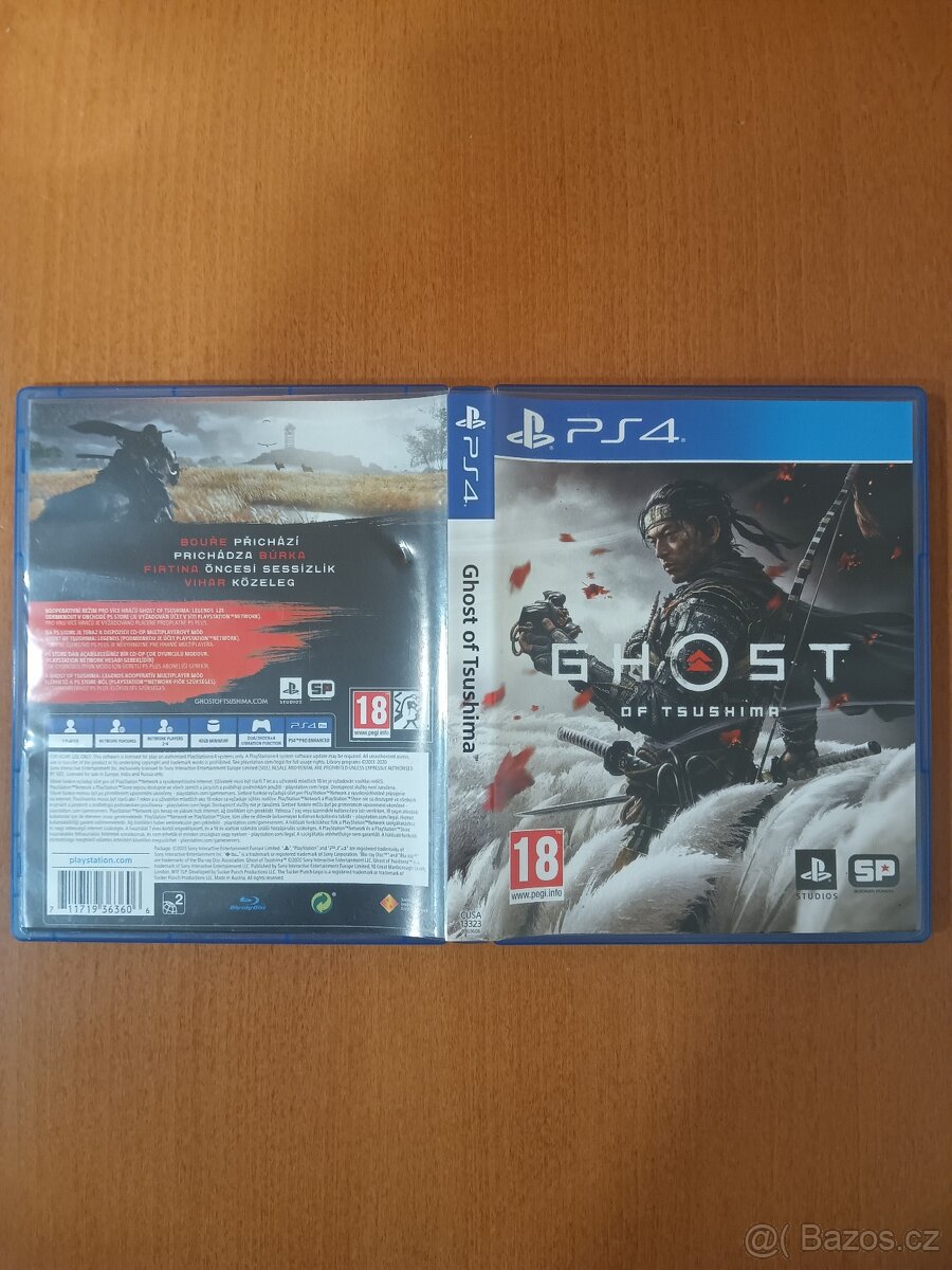 Ghost of Tsushima PS4 PS5 CZ titulky