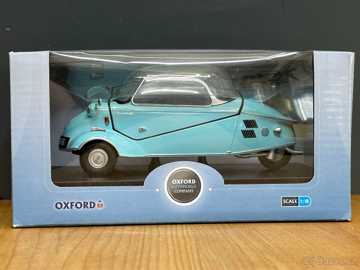 Messerschmitt KR200 kovový model 1:18 Oxford 18MBC004, NOVÝ