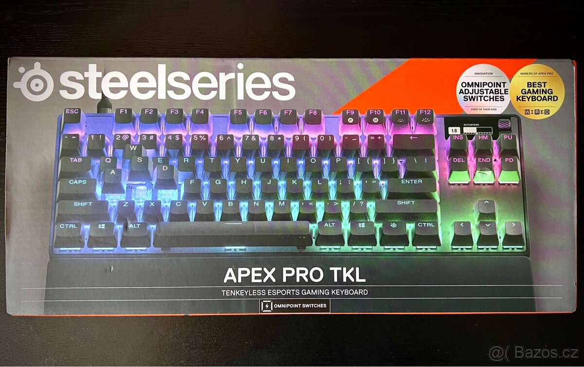 Herní klávesnice Steelseries Apex Pro TKL (2023)