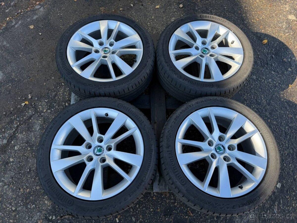 Alu kola Škoda TRIUS R17 5x112 ET49 Octavia III-3