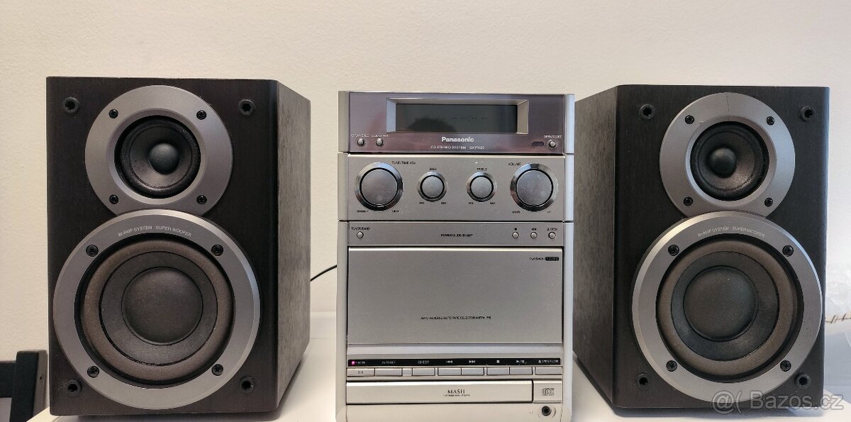 stereo přehrávač CD, kazet Panasonic