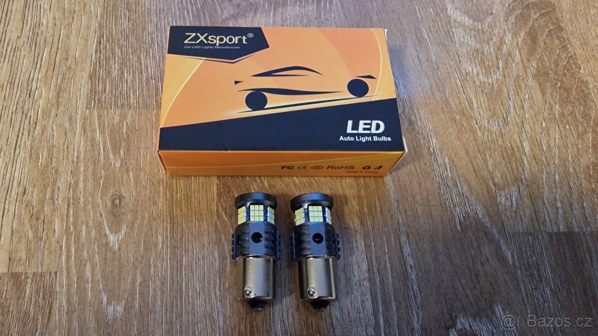 LED žárovky P21W - bílé