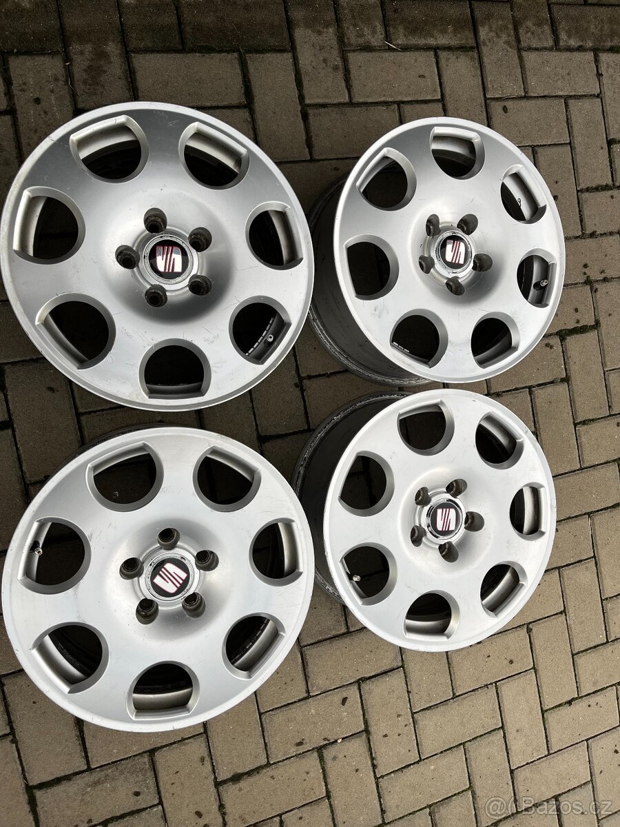 4x alu disky 5x112 R16 vw, seat, škoda