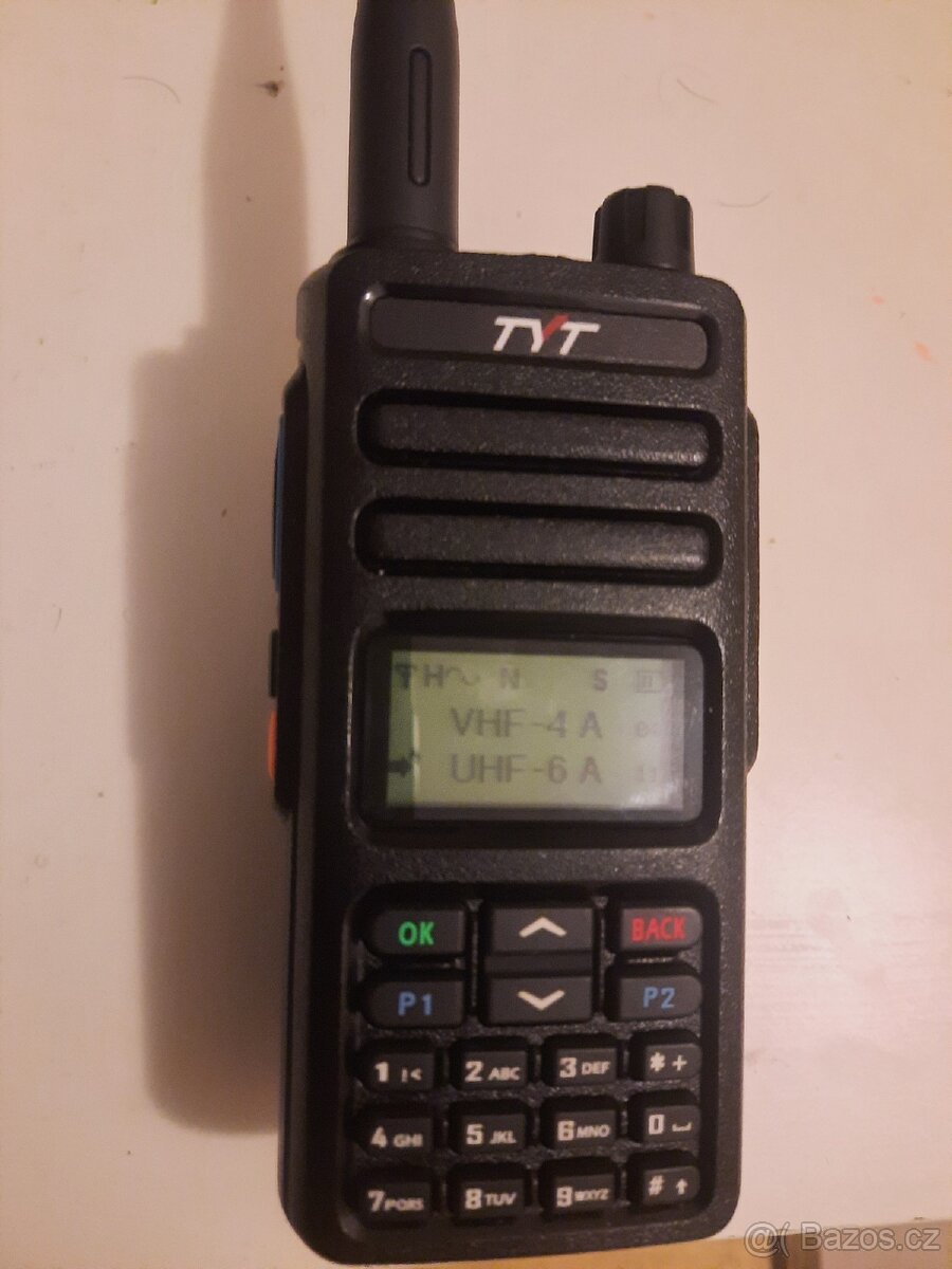 Vysílačka radiostanice UHF VHF tyt