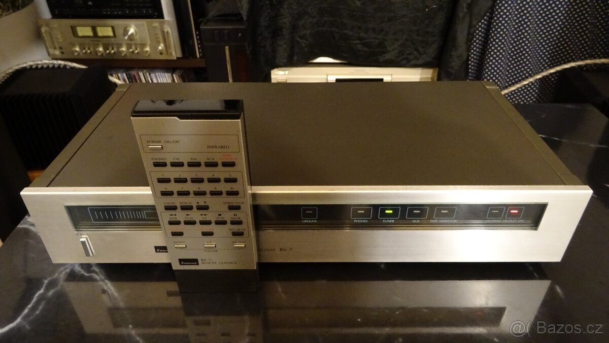 SANSUI RS-7T + systém SANSUI RS 7 (Infra dálkové + systém)