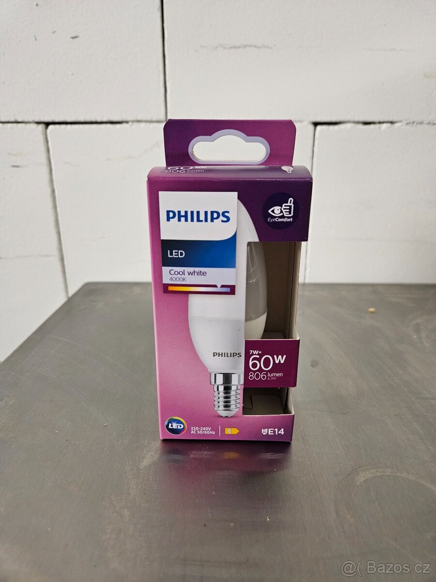 LED žárovka Philips E14 / 7 W 806 lm 6500 K