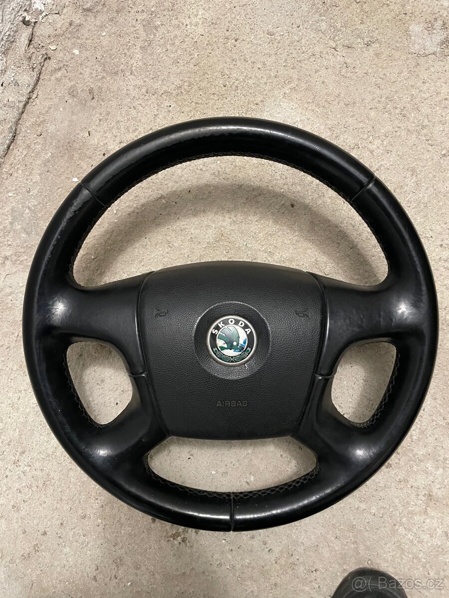 Škoda Octavia/Fabia kožený volant