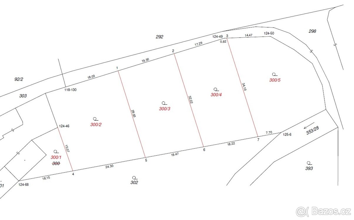 Prodej pozemku 700 m², Lovčičky