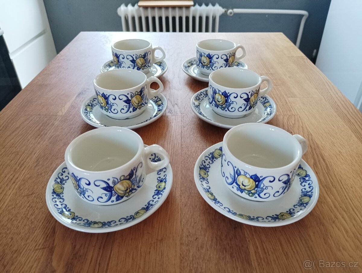 VINTAGE KÁVOVÝ SERVIS VILLEROY A BOCH LUCEMBURSKO