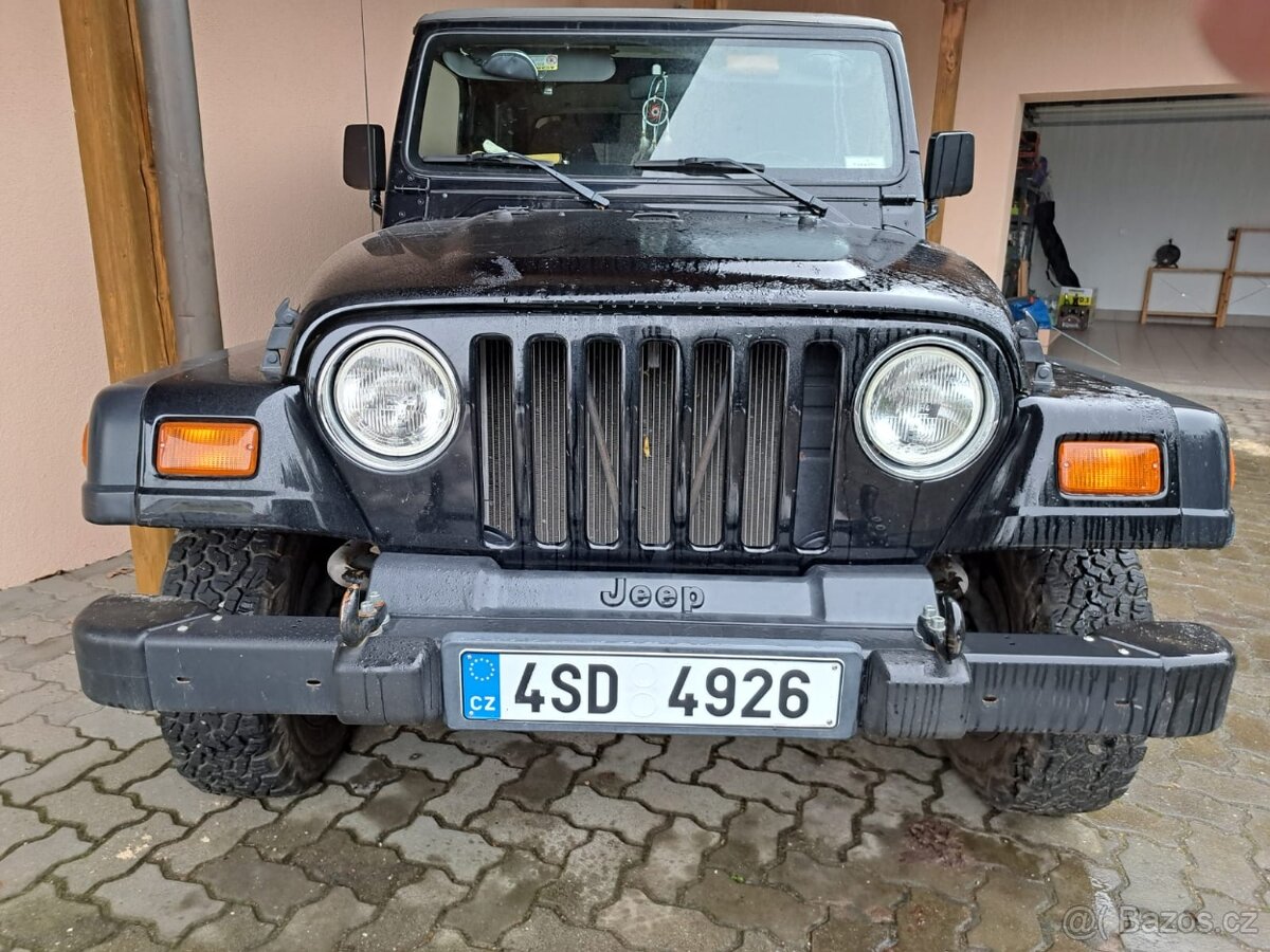 JEEP WRANGLER 2,5  , Rok 1999, 99700km