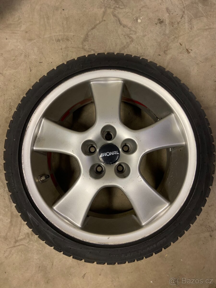 Sada 18" disků RONAL vč. zimních pneu Hifly 225/40 R18