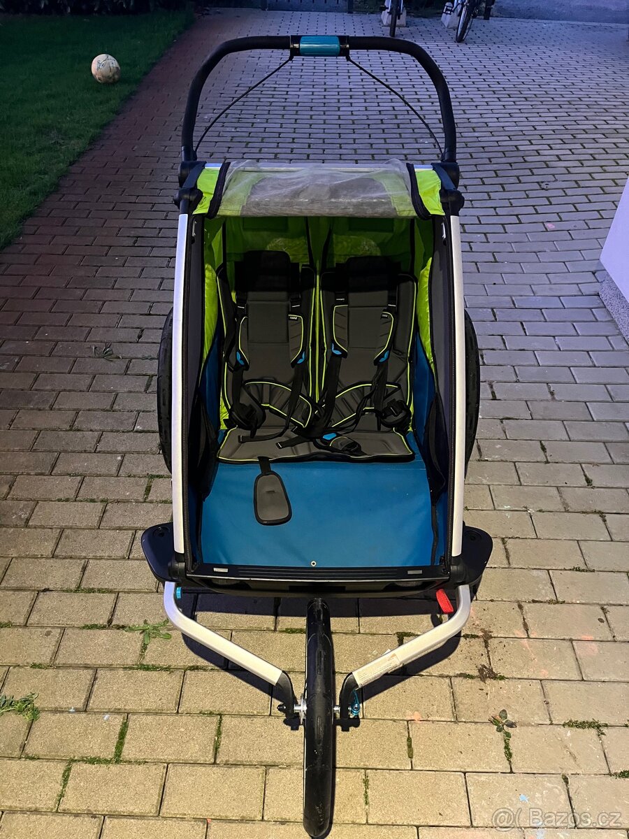 Dětský vozík Thule Chariot Sport 2 - blue/green