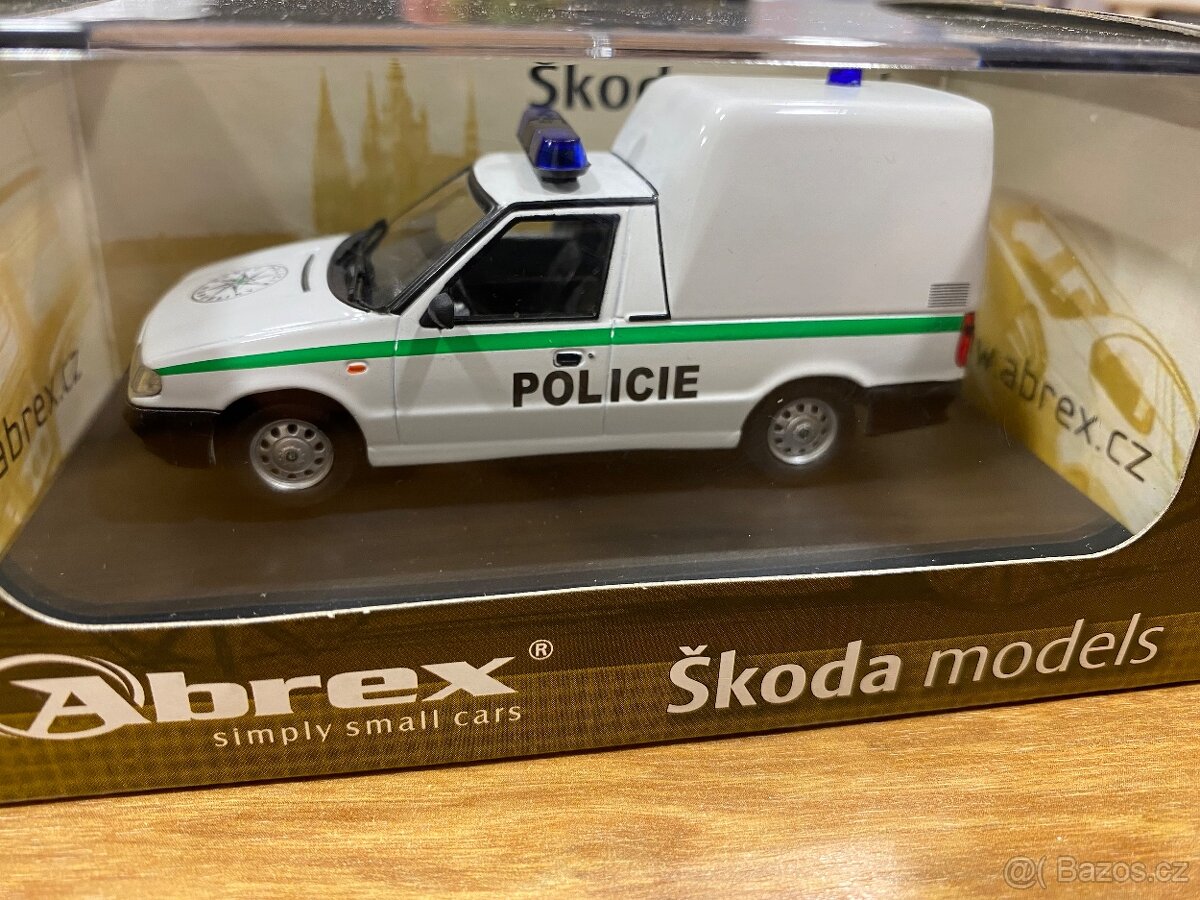 Škoda FELICIA PICKUP POLICIE, ABREX, nový