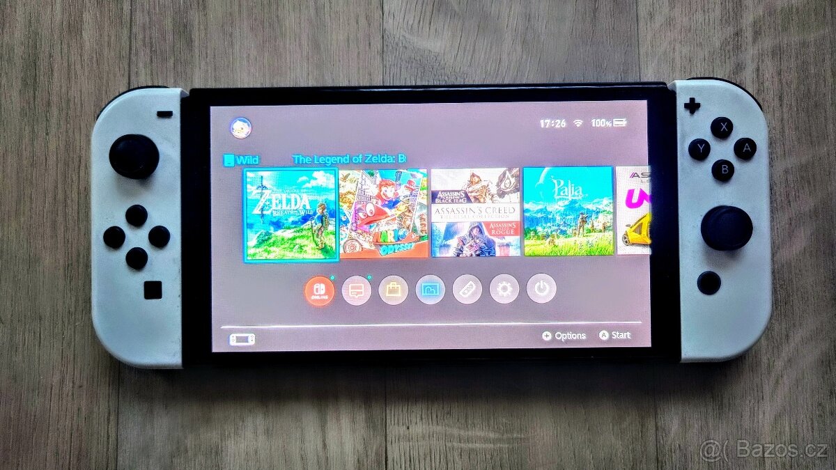 Nintendo Switch OLED+128gb karta