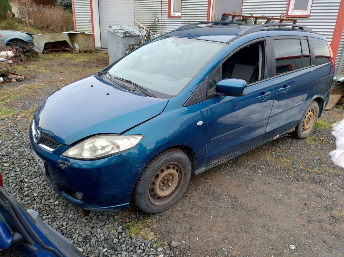 Mazda 5 2005 2,0CD 81kW 6kvalt DILY z AUTA