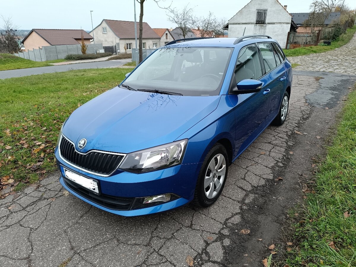 Fabia combi 1,2TSI 66kw, 12/2015, původ ČR, 136Tkm