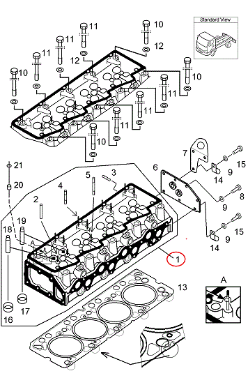 nová hlava motoru avia D75-90 432.100 nebo 422.98