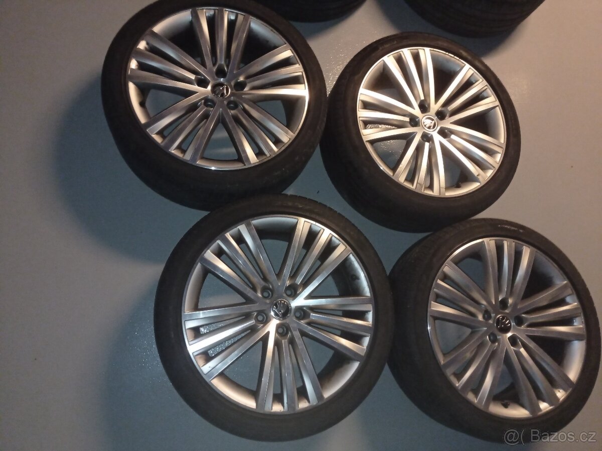 Letní 19" SIRIUS ORIGINAL SKODA SUPERB III, VW Passat B8