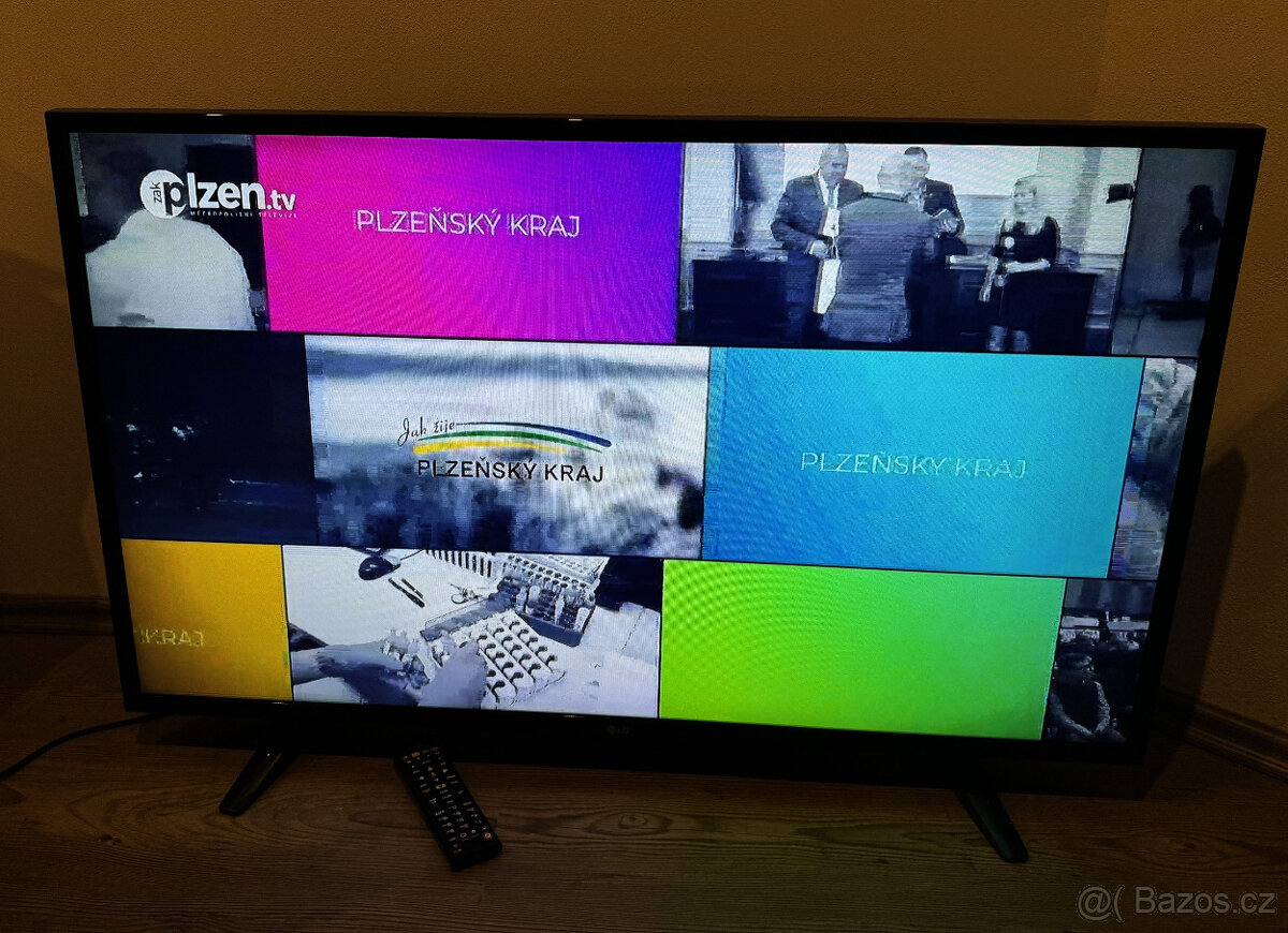 LED TV LG 108cm, 43" Základní tv bez smart