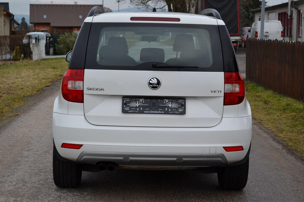 Škoda Yeti 2015 - páté dveře