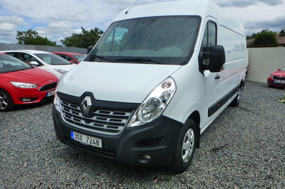 Renault Master 2.3DCi,96kw,2017,L3H2,ČR,1.maj.-21%DPH