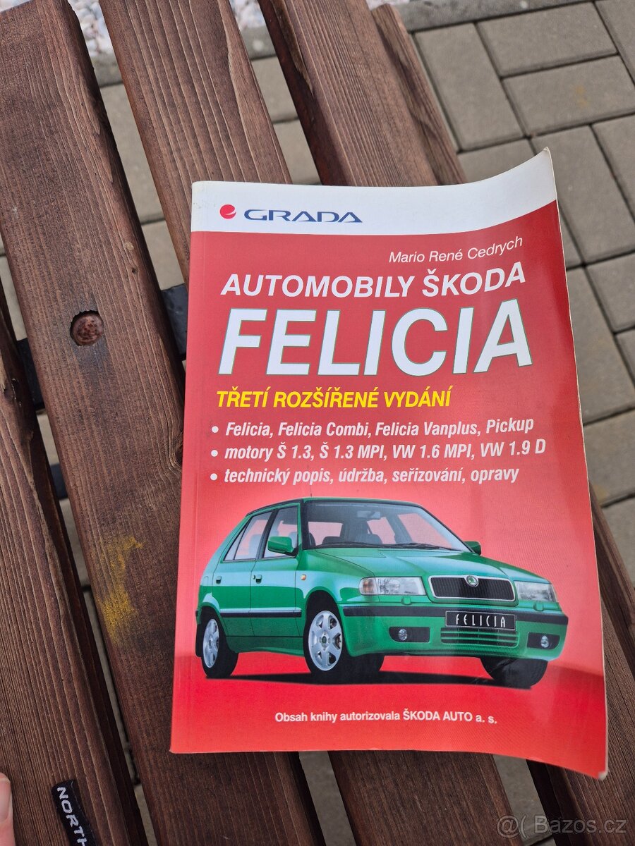 Škoda Felicia, manuál, servisní knížka