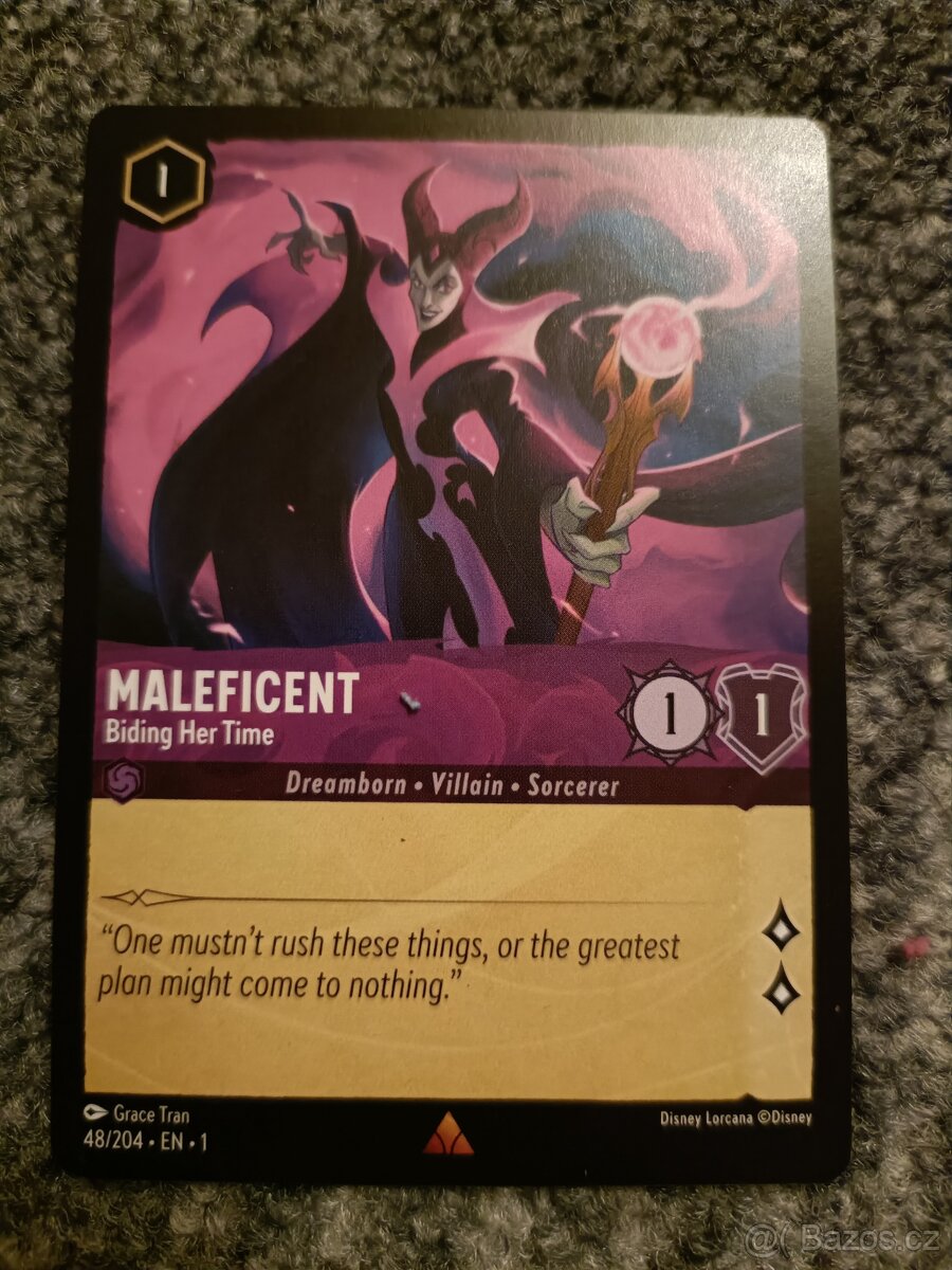 Disney Lorcana: Maleficent - Biding Her Time (non-foil)