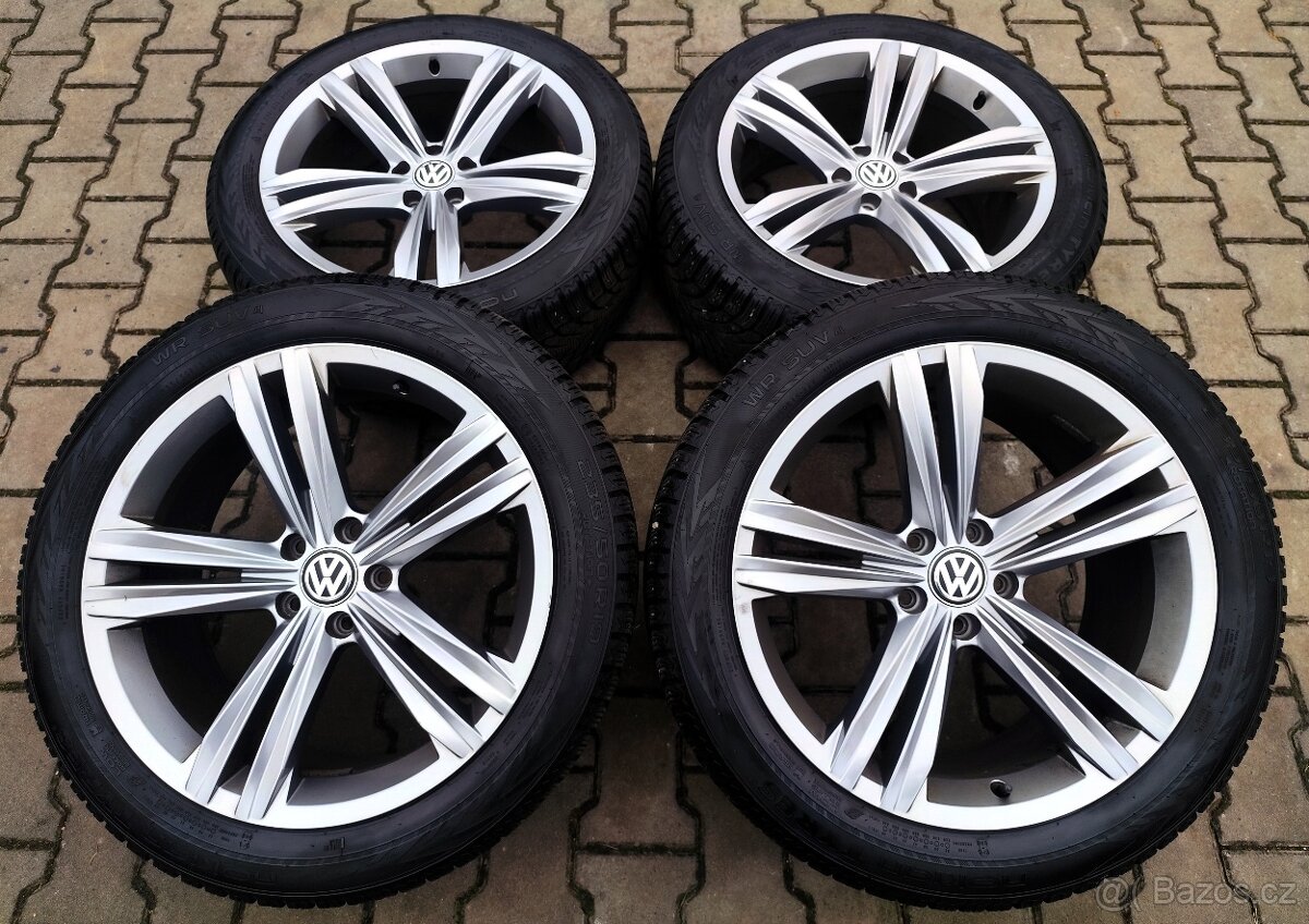 Alu kola originál Volkswagen Tiguan 5x112 R19 Sebring