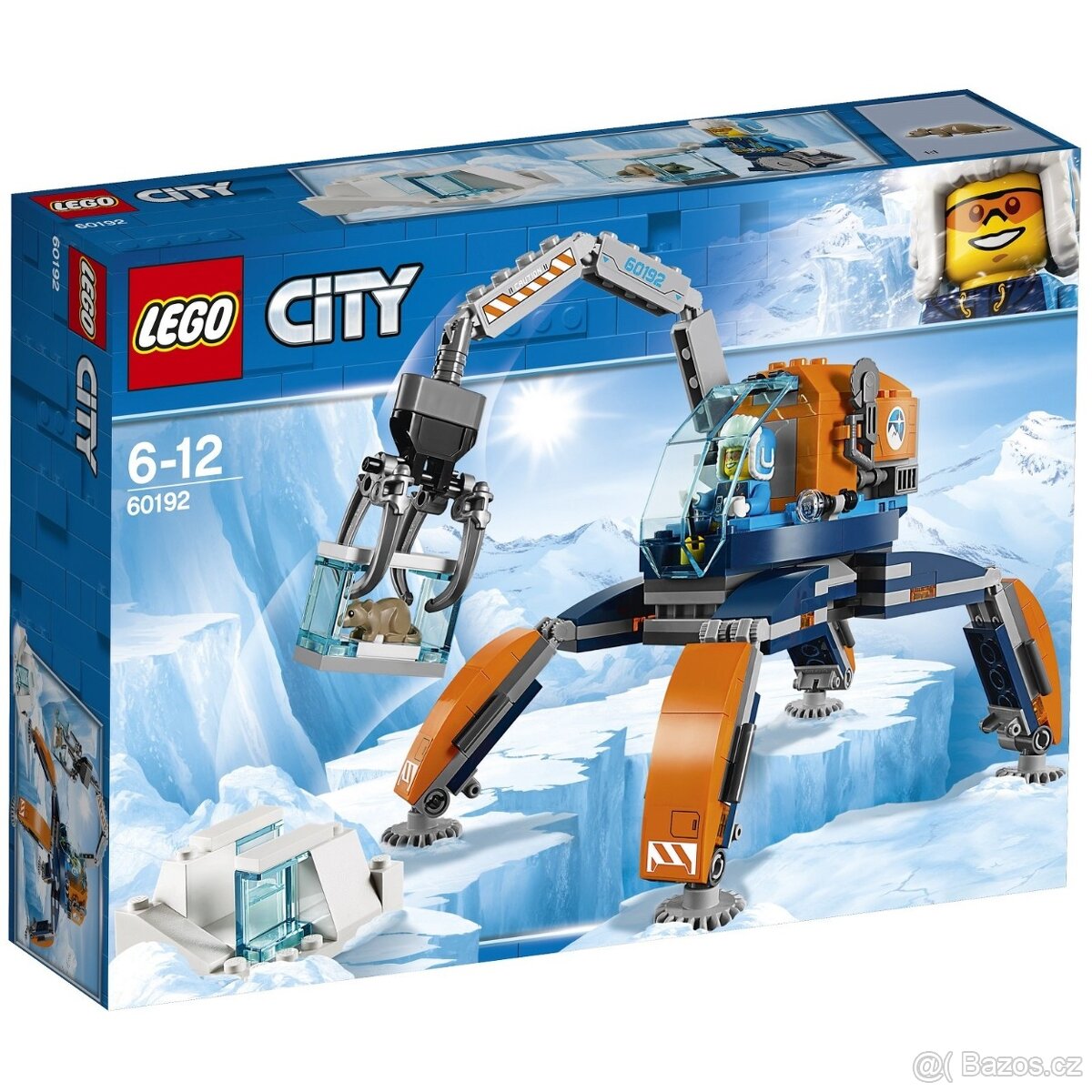 NOVÉ LEGO CITY ARCTIC 60192 Polární pásové vozidlo