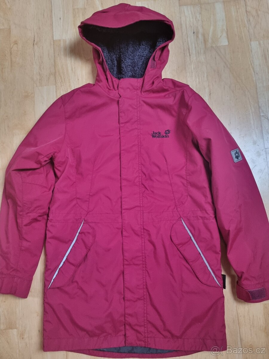 Dívčí bunda Jack Wolfskin 152cm