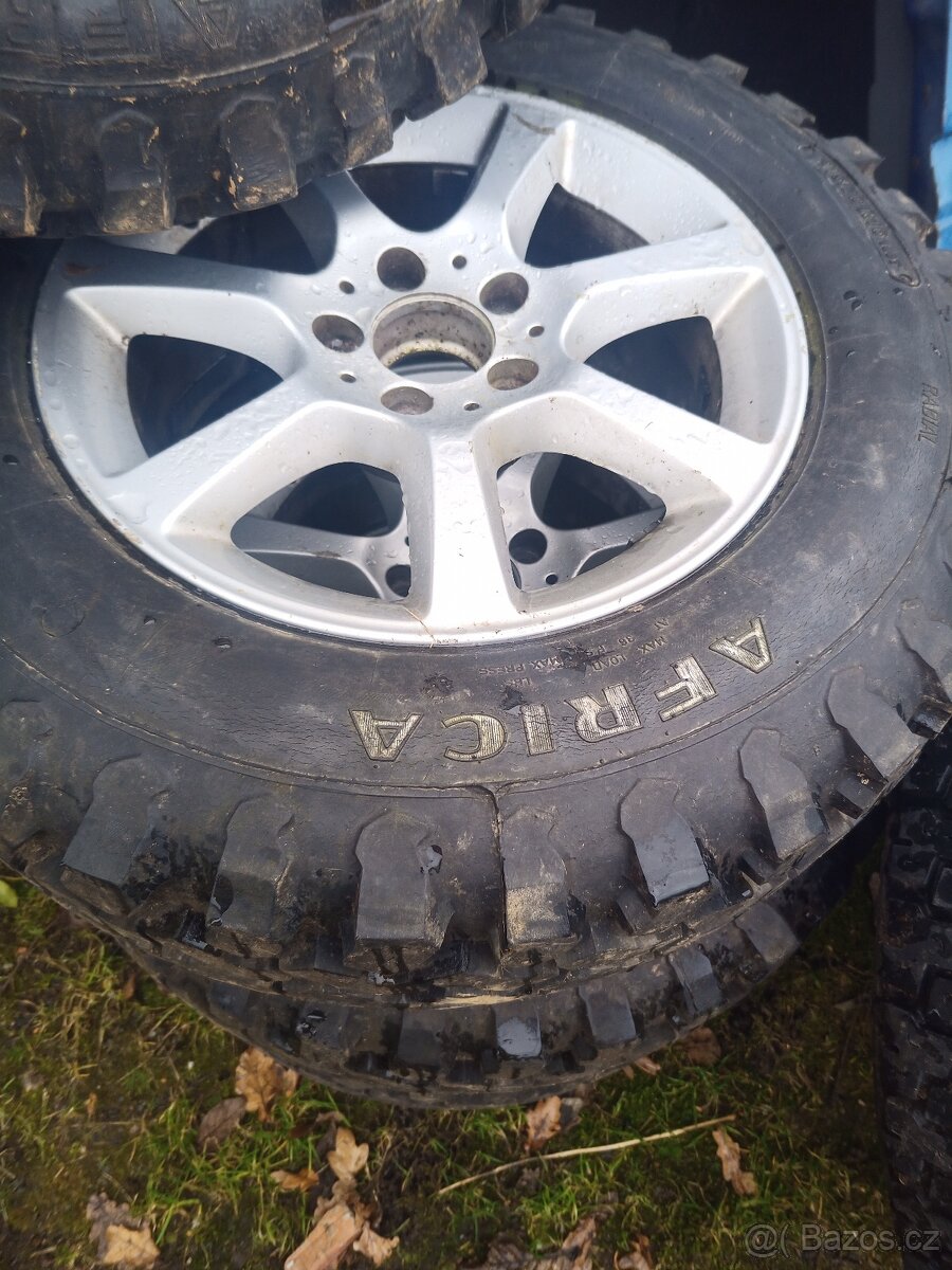 Offroad MT pneu 215/70 R16 + ALU 16" 5x112