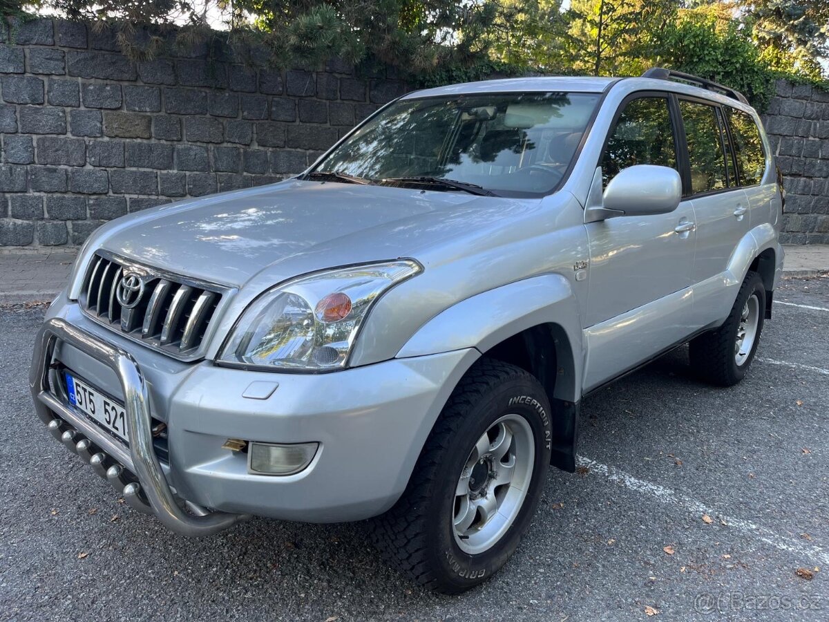 TOYOTA LAND CRUISER 120 PRADO 3,0D-4D MANUÁL BEZ KOROZE