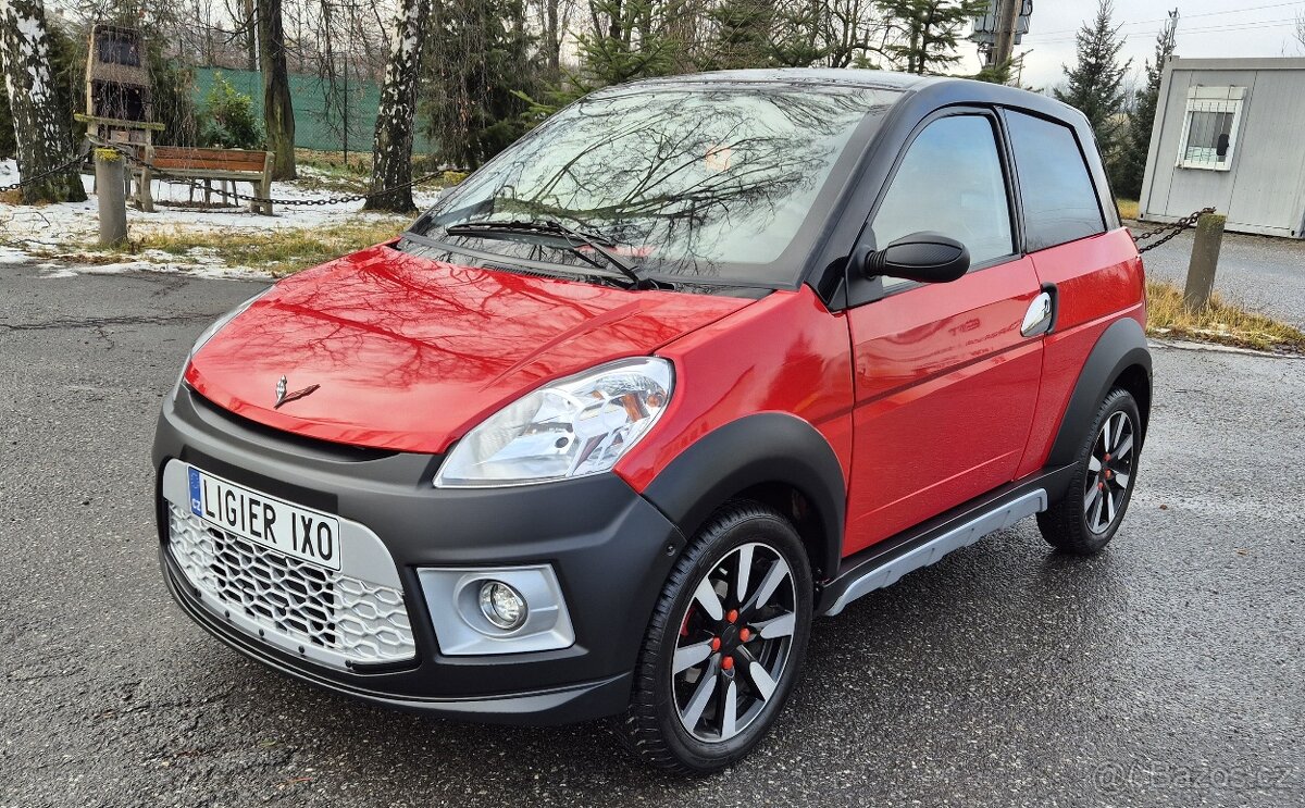 Ligier IXO Treck DCi 400ccm lze řídit od 15let