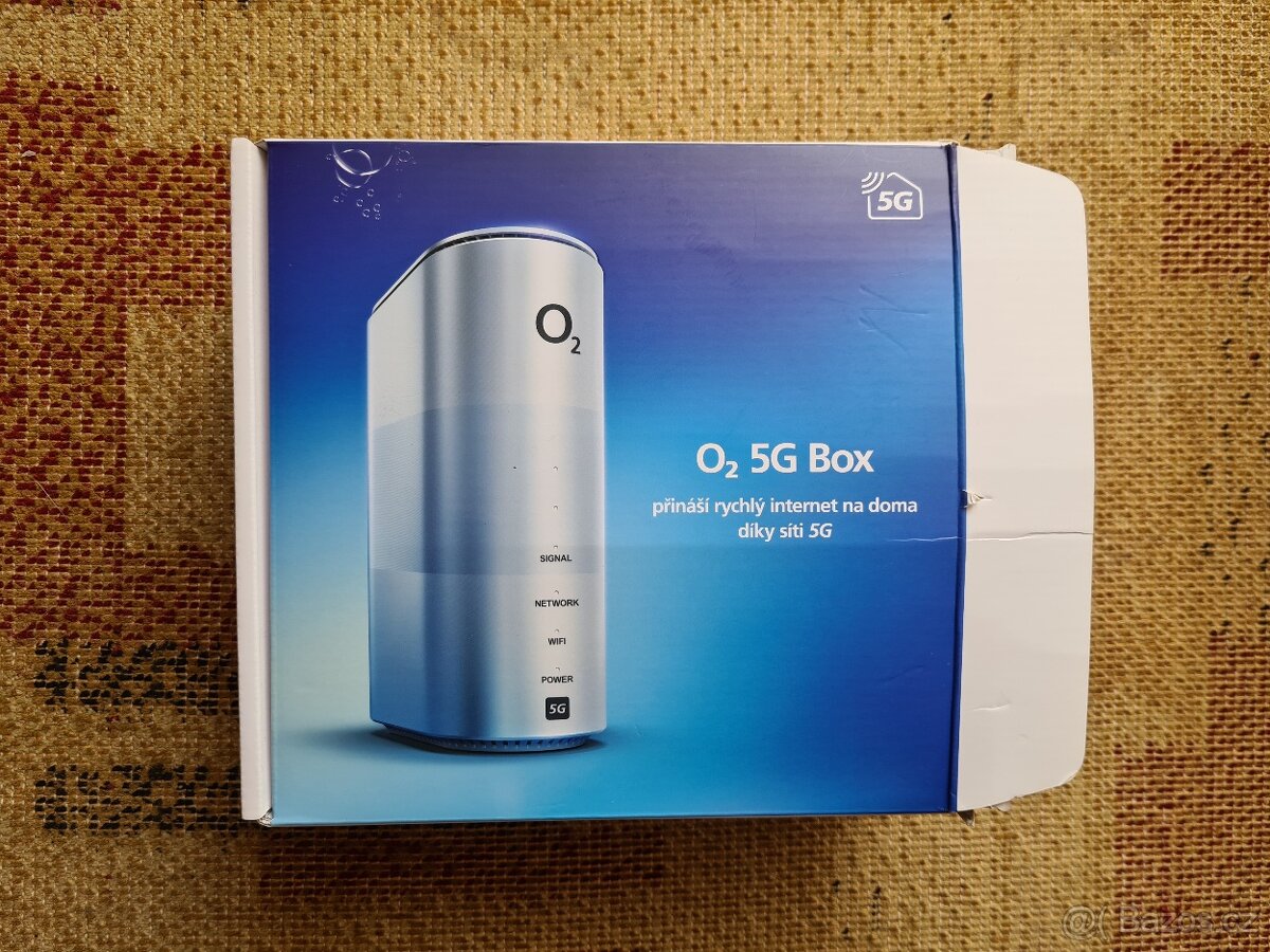 O2 5G box - nový, záruka