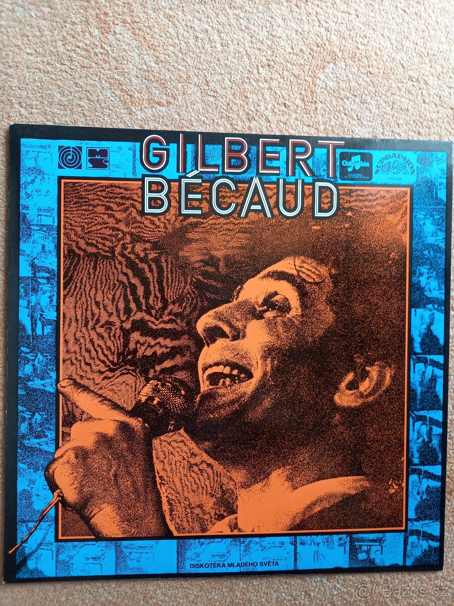 Nehrané LP Gilbert Bécaud