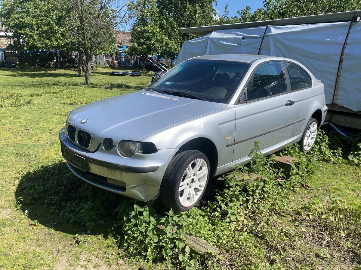 Bmw E46 compakt nahradí dily 110kw