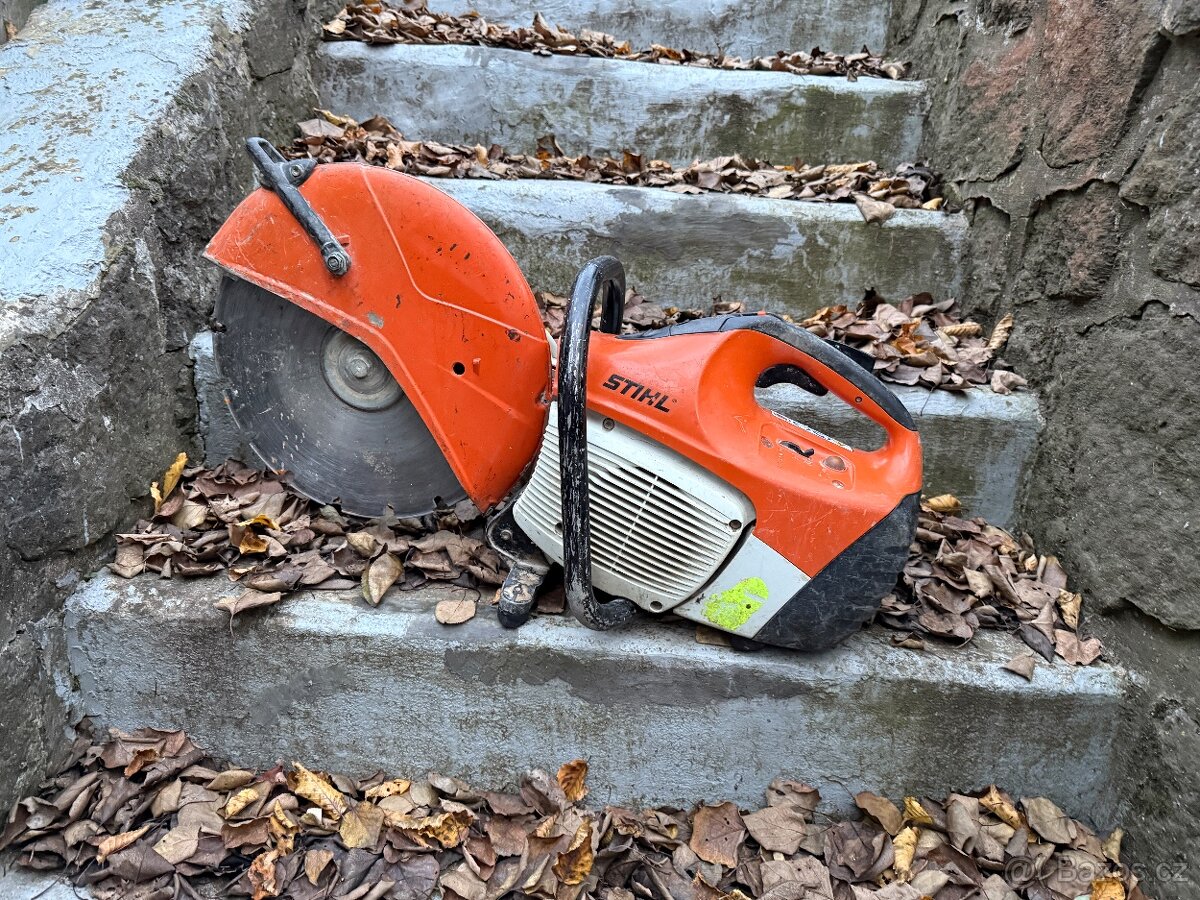 STIHL TS 420 rozbrušovací stroj kotouč 350mm 3.2 kw výkon