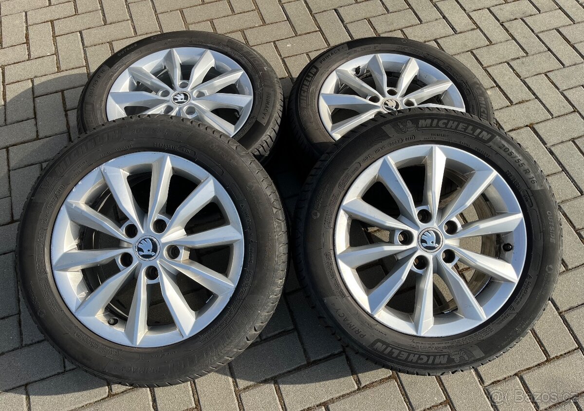 Octavia III sada kompletních letních kol,,Minoris’’205/55R16