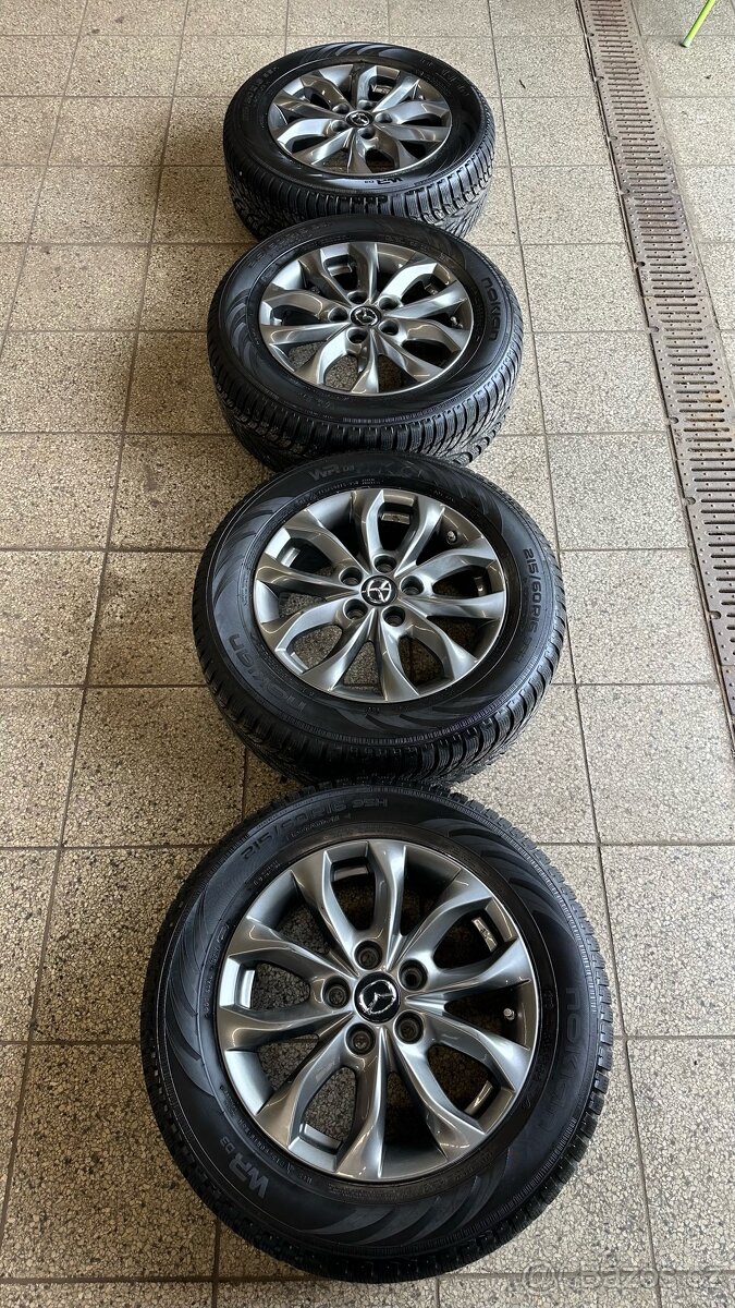 MAZDA CX-3, ORIGINÁLNÍ KOLA 16" - ZIMNÍ