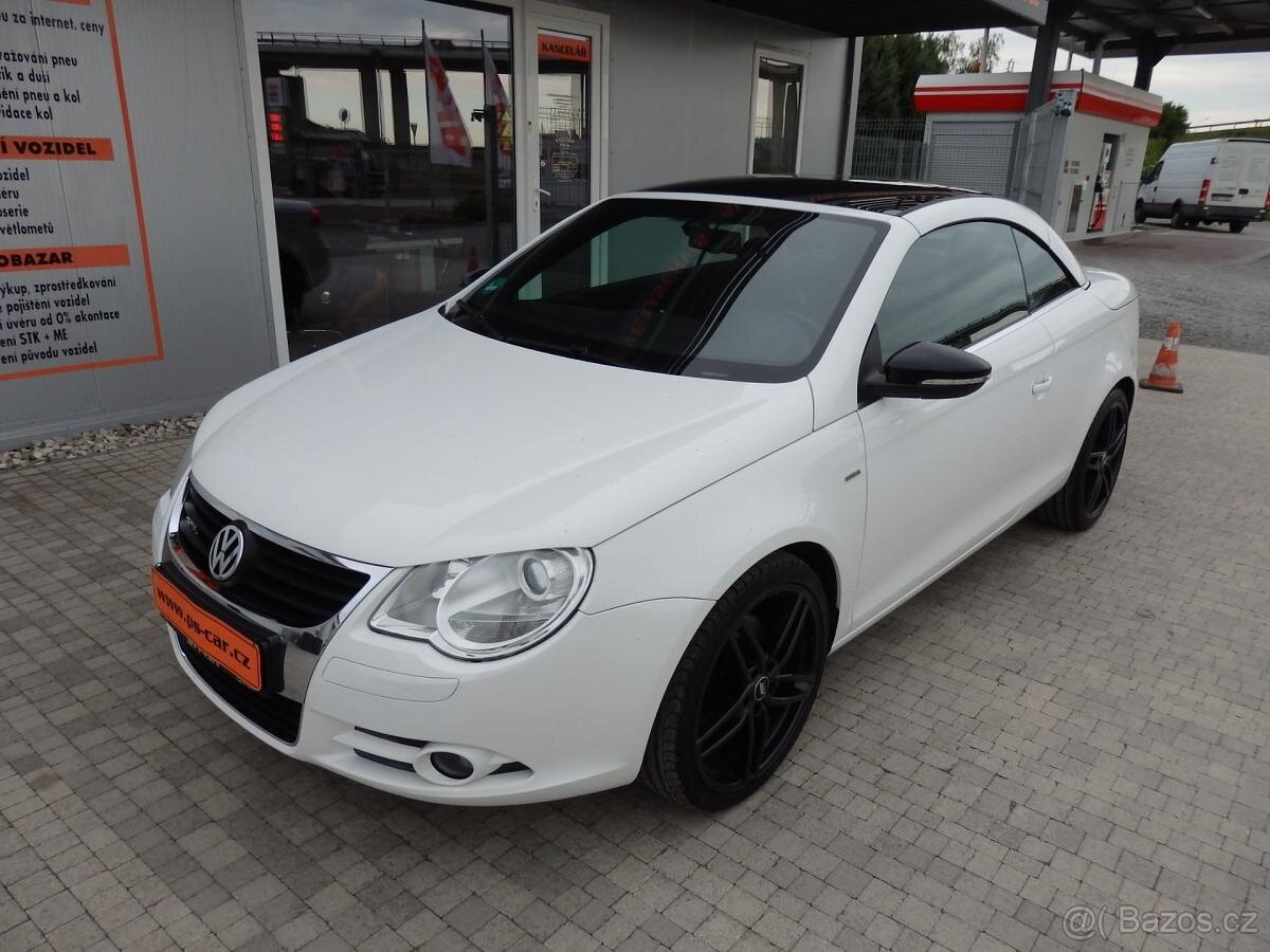 VW EOS 2.0 TSI GTI 155KW ROK 2010 DSG KŮŽE SERVISKA  ALU R19