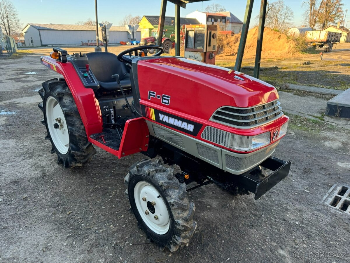 Malotraktor YANMAR F-6D, kompletně repasován