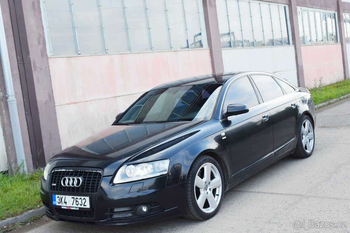 Audi A6 4F 3.0 TDI 4X4/S-LINE/PÁDLA/BOSE/NAVI/AUTOMAT/