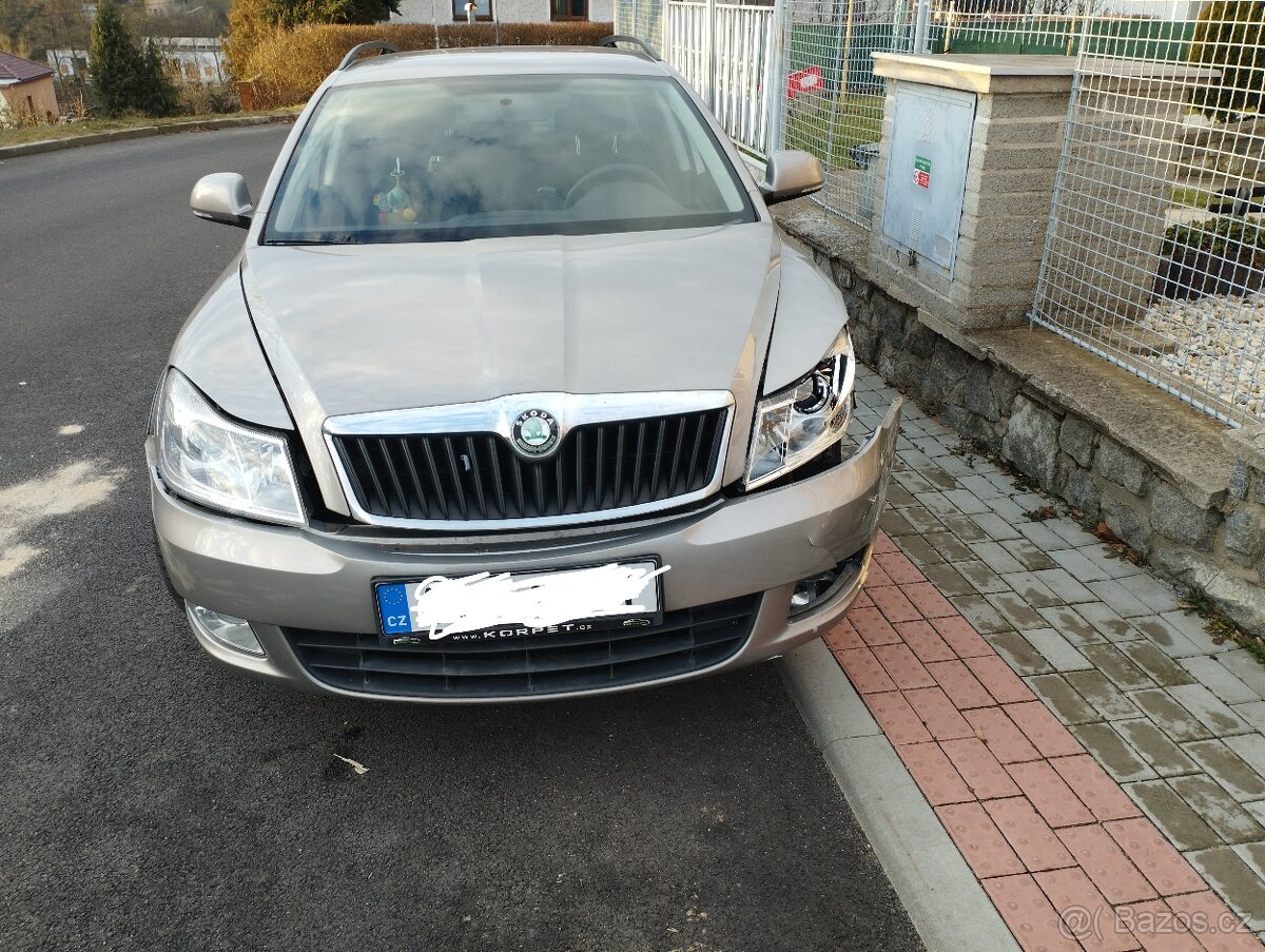 Na opravu/náhradní díly-Škoda Octavia 1.6 mpi lpg