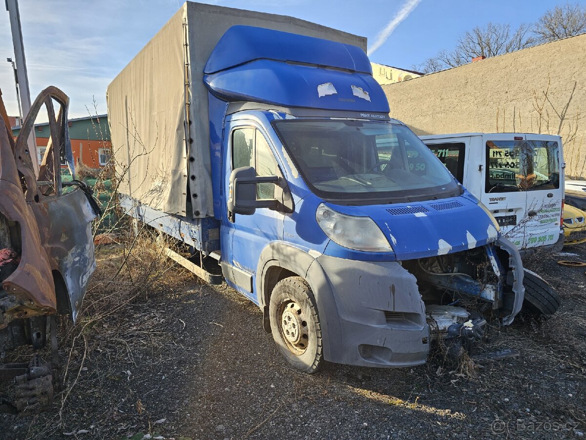 Peugeot Boxer 3.0 HDI plachta valník BEZ MOTORU