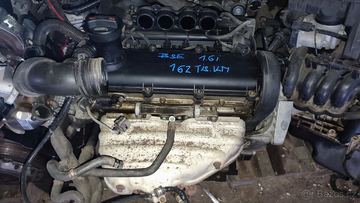 Motor 1.6i BSE Škoda, VW, Seat