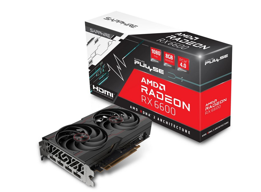 GPU SAPPHIRE PULSE Radeon RX 6600 8GB