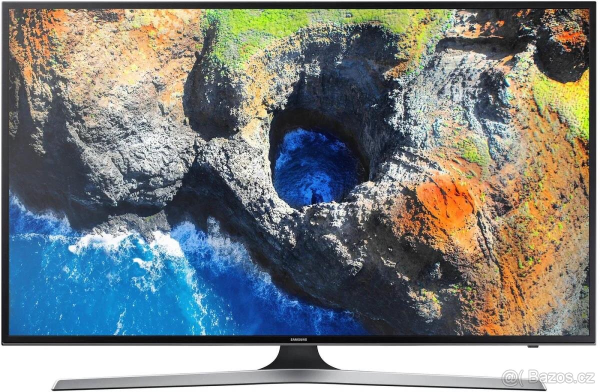 TV Samsung UE40MU6172 LE SMART TV na dily, praskla obrazovka